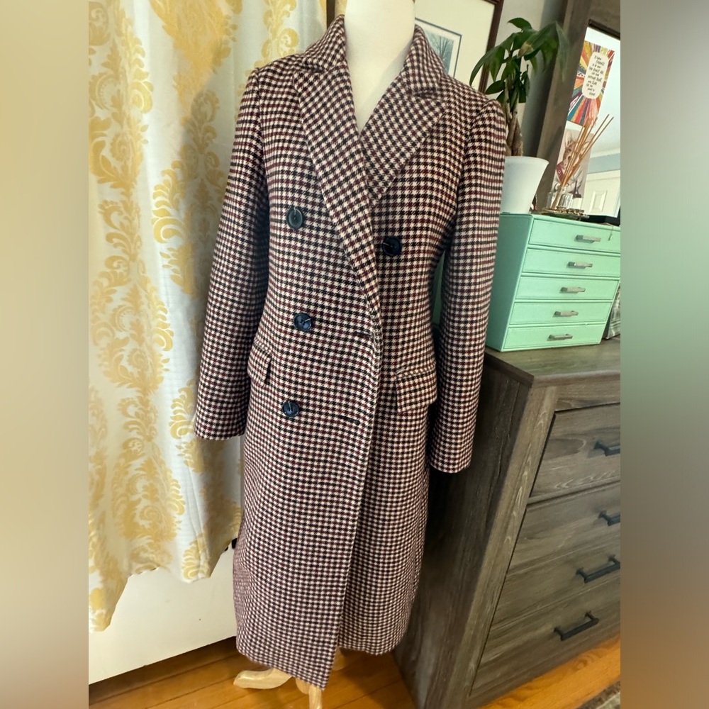 Plaid coat